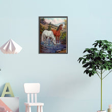 Load image into Gallery viewer, Diamond Painting - Full Round - horse (30*40CM)
