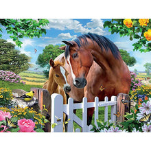 Load image into Gallery viewer, Diamond Painting - Full Round - horse (40*30CM)
