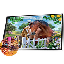 Load image into Gallery viewer, Diamond Painting - Full Round - horse (40*30CM)
