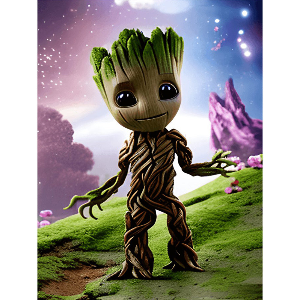 Diamond Painting - Full Round - Groot Treant (40*50CM)