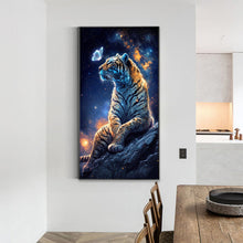 Load image into Gallery viewer, Diamond Painting - Full Square - Luminous Butterfly Tiger (40*70CM)
