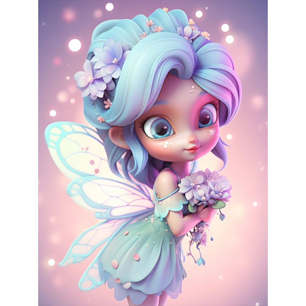 Diamond Painting - Full Round - fantasy fairy (30*40CM)