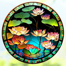 Load image into Gallery viewer, Diamond Painting - Full Round - lotus (30*30CM)
