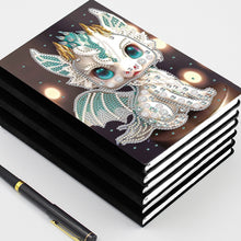 Load image into Gallery viewer, 5D Diamond Mosaic Notebook 50 Pages DIY Art Craft A5 Journal Hand Chinese Zodiac
