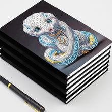 Load image into Gallery viewer, 5D Diamond Mosaic Notebook 50 Pages DIY Art Craft A5 Journal Hand Chinese Zodiac
