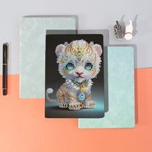 Load image into Gallery viewer, 5D Diamond Mosaic Notebook 50 Pages DIY Art Craft A5 Journal Hand Chinese Zodiac
