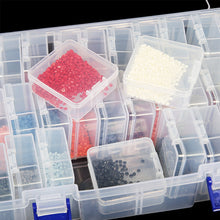 Load image into Gallery viewer, Clear Bead Storage Containers Small Parts Storage Diamond Painting Accessory Box
