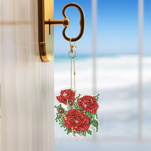 Load image into Gallery viewer, 6pcs 5D Diamond Art Key Rings Art Craft DIY Special-shaped Drill Gifts (GJ067)
