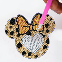 Load image into Gallery viewer, DIY Diamond Painting Coasters Kit Anti Slip Coasters Cartoon Mickey Cup Coasters
