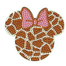 Load image into Gallery viewer, DIY Diamond Painting Coasters Kit Anti Slip Coasters Cartoon Mickey Cup Coasters
