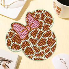 Load image into Gallery viewer, DIY Diamond Painting Coasters Kit Anti Slip Coasters Cartoon Mickey Cup Coasters
