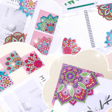 Load image into Gallery viewer, DIY Diamond Art Bookmarks Art Craft 5D Leather Triangle for Beginner Adults Kids
