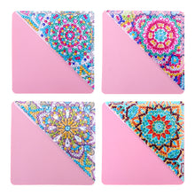 Load image into Gallery viewer, DIY Diamond Art Bookmarks Art Craft 5D Leather Triangle for Beginner Adults Kids
