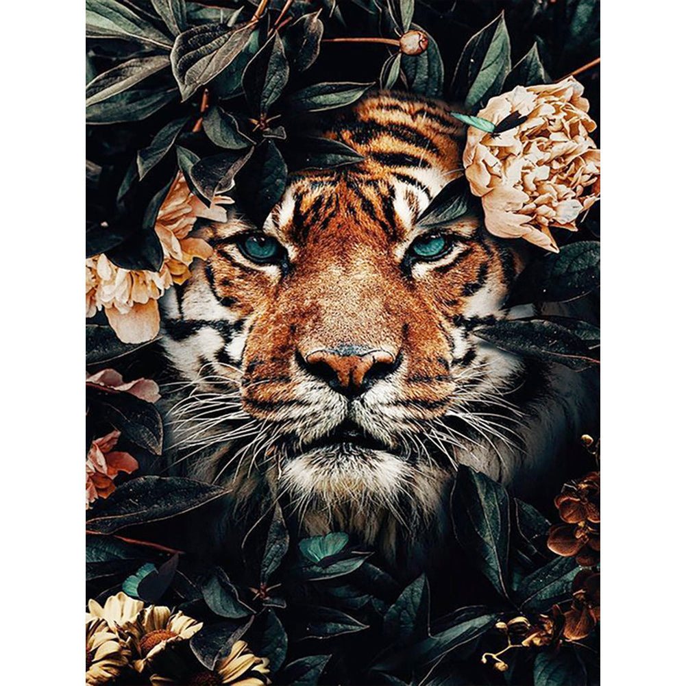 Diamond Painting - Full Round - Tiger (30*40CM)