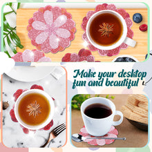 Load image into Gallery viewer, DIY Crystal Drink Coasters Ornament Cup Coasters for Adults Kids (AA1198)
