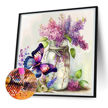 Load image into Gallery viewer, Diamond Painting - Full Round - Butterfly (30*30CM)
