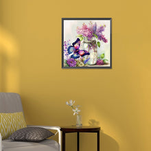 Load image into Gallery viewer, Diamond Painting - Full Round - Butterfly (30*30CM)
