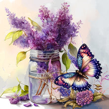 Load image into Gallery viewer, Diamond Painting - Full Round - Butterfly (30*30CM)

