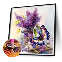 Load image into Gallery viewer, Diamond Painting - Full Round - Butterfly (30*30CM)
