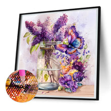 Load image into Gallery viewer, Diamond Painting - Full Round - Butterfly (30*30CM)
