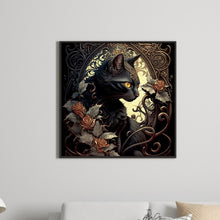 Load image into Gallery viewer, Diamond Painting - Full Round - metal cat (30*30CM)
