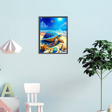 Load image into Gallery viewer, Diamond Painting - Full Round - beach turtle (30*40CM)
