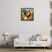 Load image into Gallery viewer, Diamond Painting - Full Round - Rooster (30*30CM)
