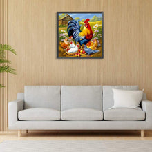 Load image into Gallery viewer, Diamond Painting - Full Round - Rooster (30*30CM)
