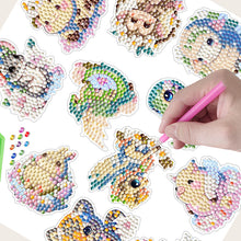 Load image into Gallery viewer, 2pcs Gem Sticker Diamond Art 5D Arts Crafts DIY for Kids Beginner (BT225)
