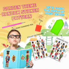 Load image into Gallery viewer, 2pcs Gem Sticker Diamond Art 5D Arts Crafts DIY for Kids Beginner (BT243)
