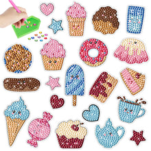 Load image into Gallery viewer, 2pcs Gem Sticker Diamond Art 5D Arts Crafts DIY for Kids Beginner (BT244)

