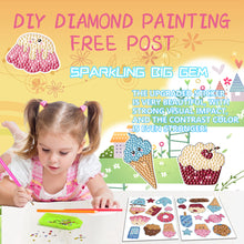 Load image into Gallery viewer, 2pcs Gem Sticker Diamond Art 5D Arts Crafts DIY for Kids Beginner (BT244)
