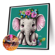 Load image into Gallery viewer, Diamond Painting - Full Round - elephant (30*30CM)
