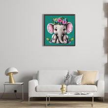 Load image into Gallery viewer, Diamond Painting - Full Round - elephant (30*30CM)
