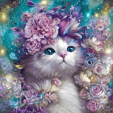 Load image into Gallery viewer, Diamond Painting - Full Round - the cat (30*30CM)
