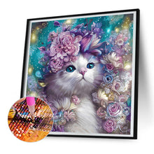 Load image into Gallery viewer, Diamond Painting - Full Round - the cat (30*30CM)
