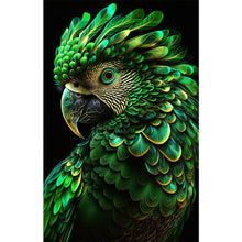 Load image into Gallery viewer, Diamond Painting - Full Round - green parrot (45*70CM)
