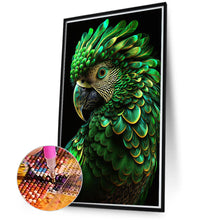 Load image into Gallery viewer, Diamond Painting - Full Round - green parrot (45*70CM)
