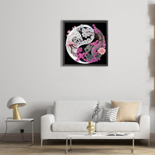 Load image into Gallery viewer, Diamond Painting - Partial Special Shaped - Tai Chi Yin Yang Dragon (30*30cm)
