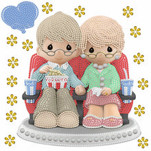 Load image into Gallery viewer, Diamond Painting - Partial Special Shaped - Precious Moment Doll (30*30cm)
