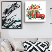 Load image into Gallery viewer, Diamond Painting - Partial Special Shaped - flowers and cars (30*30CM)
