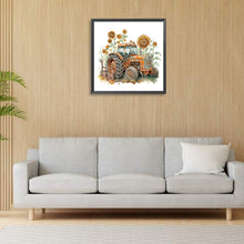 Load image into Gallery viewer, Diamond Painting - Partial Special Shaped - Field classic car (30*30CM)
