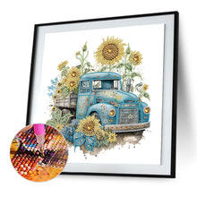 Load image into Gallery viewer, Diamond Painting - Partial Special Shaped - Field classic car (30*30CM)
