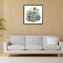 Load image into Gallery viewer, Diamond Painting - Partial Special Shaped - Field classic car (30*30CM)
