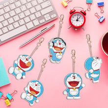 Load image into Gallery viewer, DIY Diamond Art Keychains Handmade Gem Keychains Lady Bag Pendant (Doraemon)
