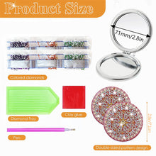 Load image into Gallery viewer, DIY Crystal Diamond Mirror Portable Datura Art Craft Set for Girl (024)
