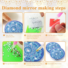 Load image into Gallery viewer, DIY Crystal Diamond Mirror Portable Datura Art Craft Set for Girl (025)

