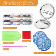 Load image into Gallery viewer, DIY Crystal Diamond Mirror Portable Datura Art Craft Set for Girl (025)
