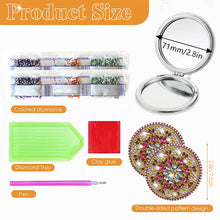 Load image into Gallery viewer, DIY Crystal Diamond Mirror Portable Datura Art Craft Set for Girl (053)
