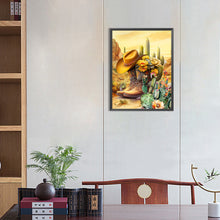 Load image into Gallery viewer, Diamond Painting - Full Round - boot cactus (30*40CM)
